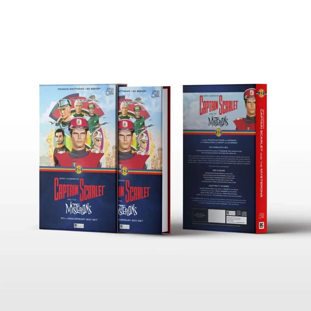 Captain Scarlet 50th Anniversary Box Set Cover Revealed!
