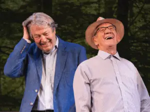 Frank and Percy heads for the screen